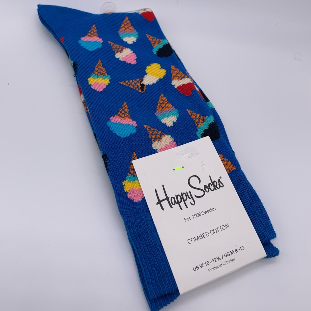 Happy Socks Ice cream Sz 8-12